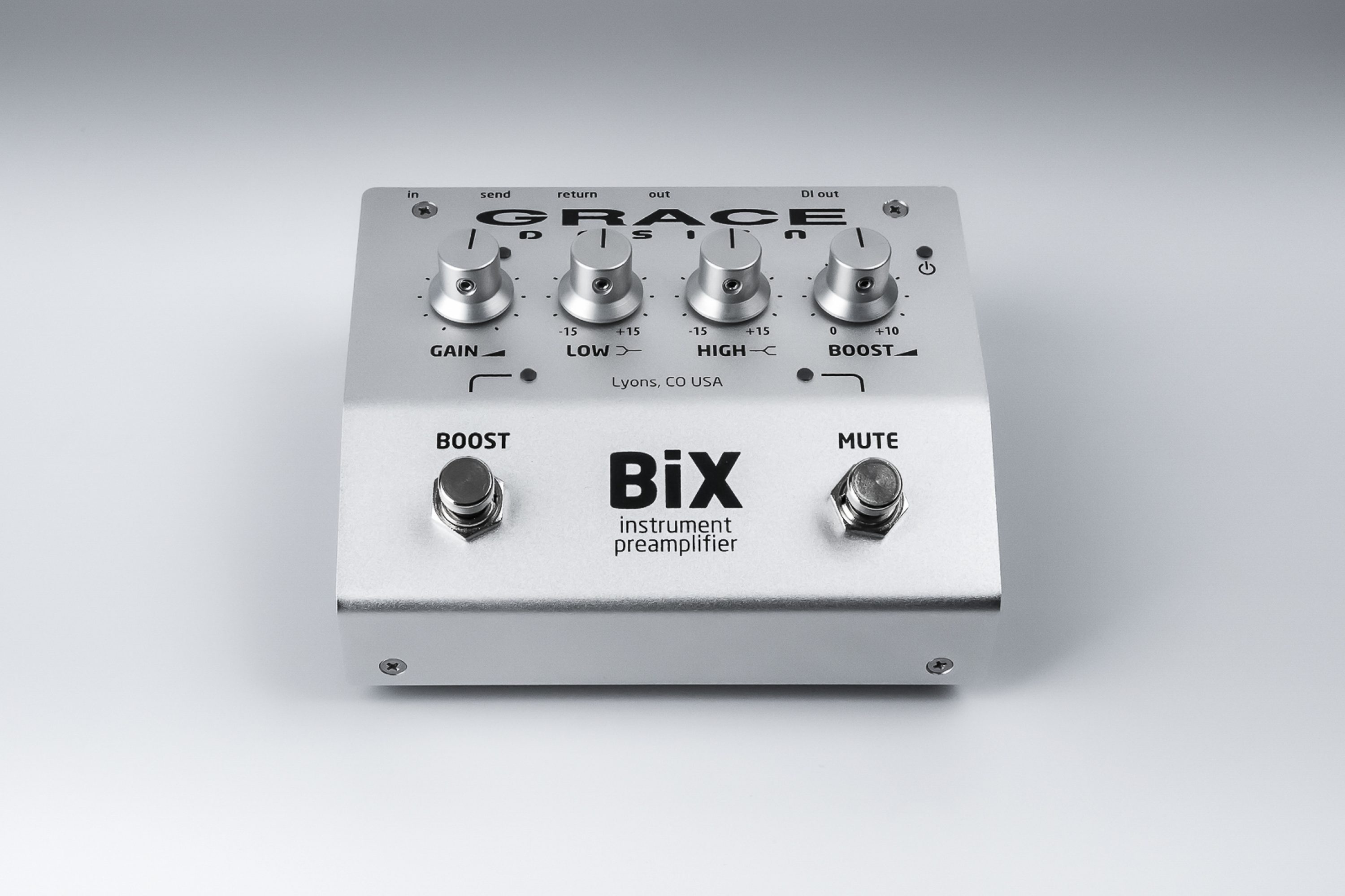 the BiX single preamp and DI